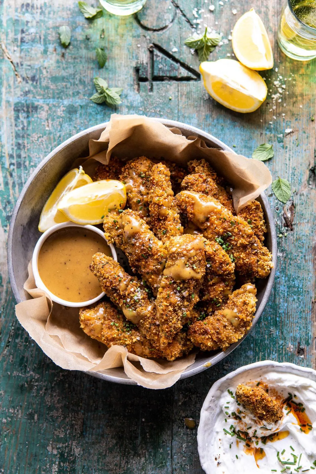 baked-black-pepper-ranch-chicken-fingers-with-honey-mustard