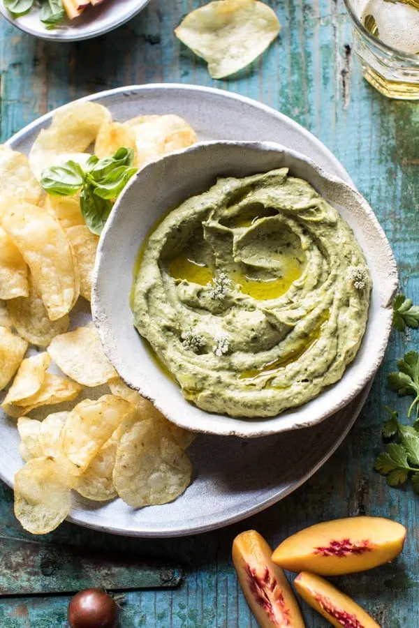 10-minute-garden-herb-avocado-dip