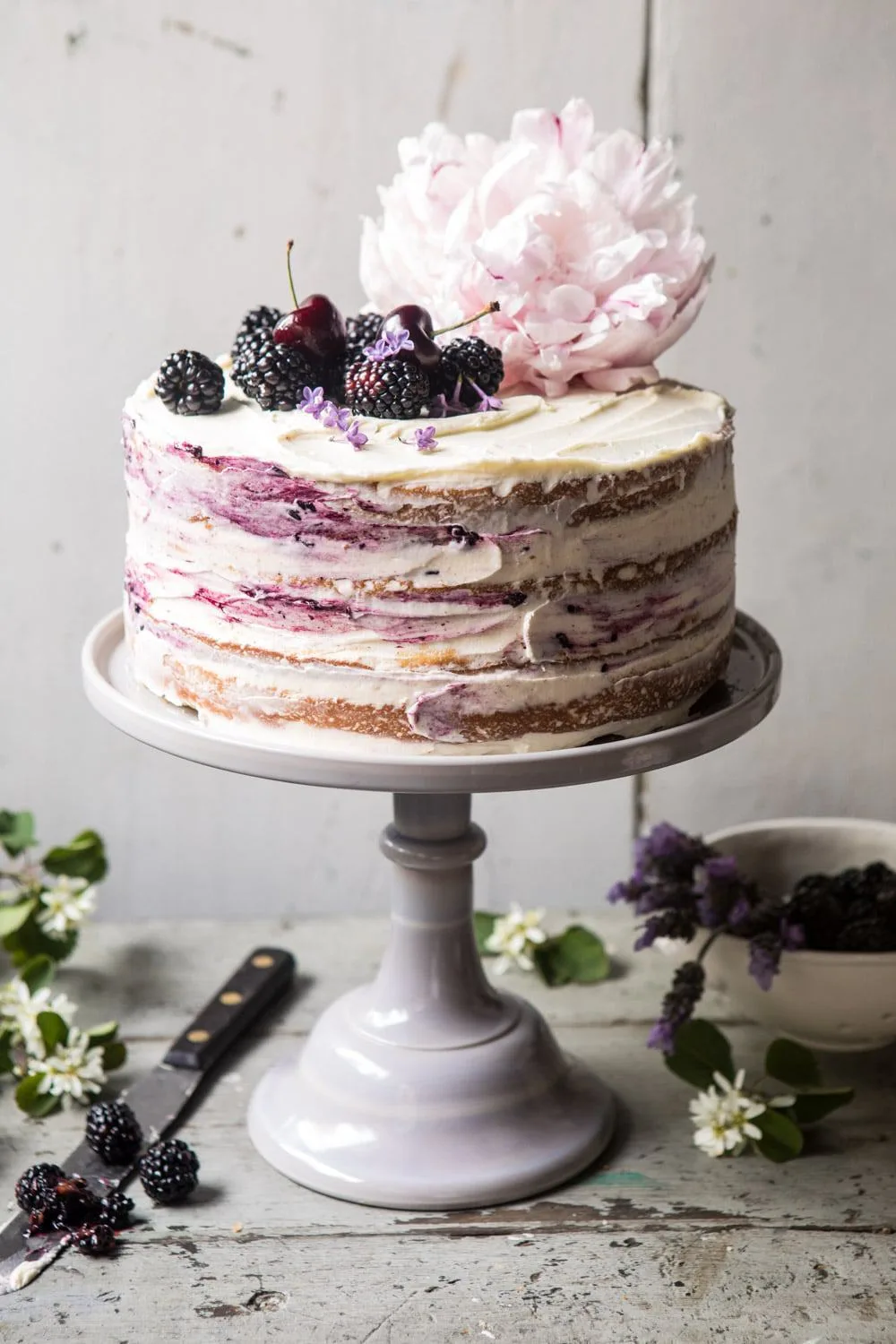 blackberry-lavender-naked-cake-with-white-chocolate-buttercream