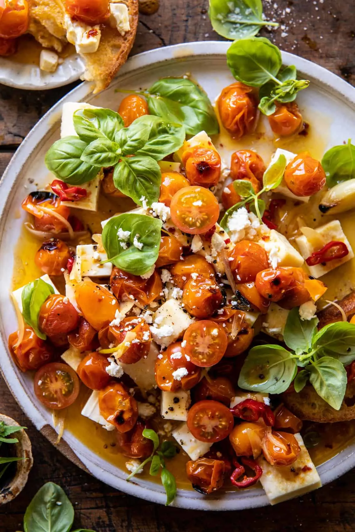 crumbled-feta-and-tomato-basil-vinaigrette-dip