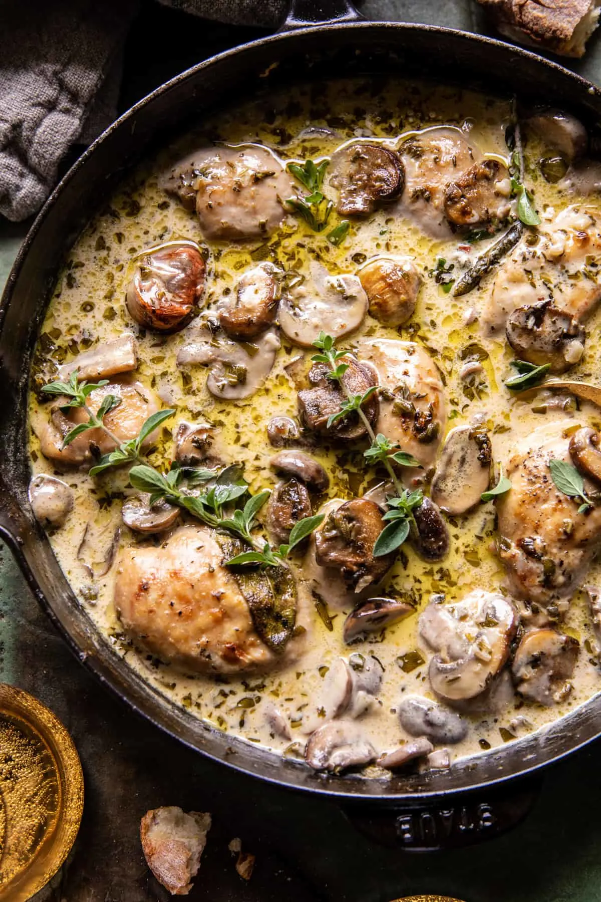 creamed-mushroom-and-brie-chicken
