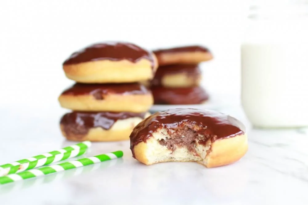 chocolate-irish-cream-filled-donuts