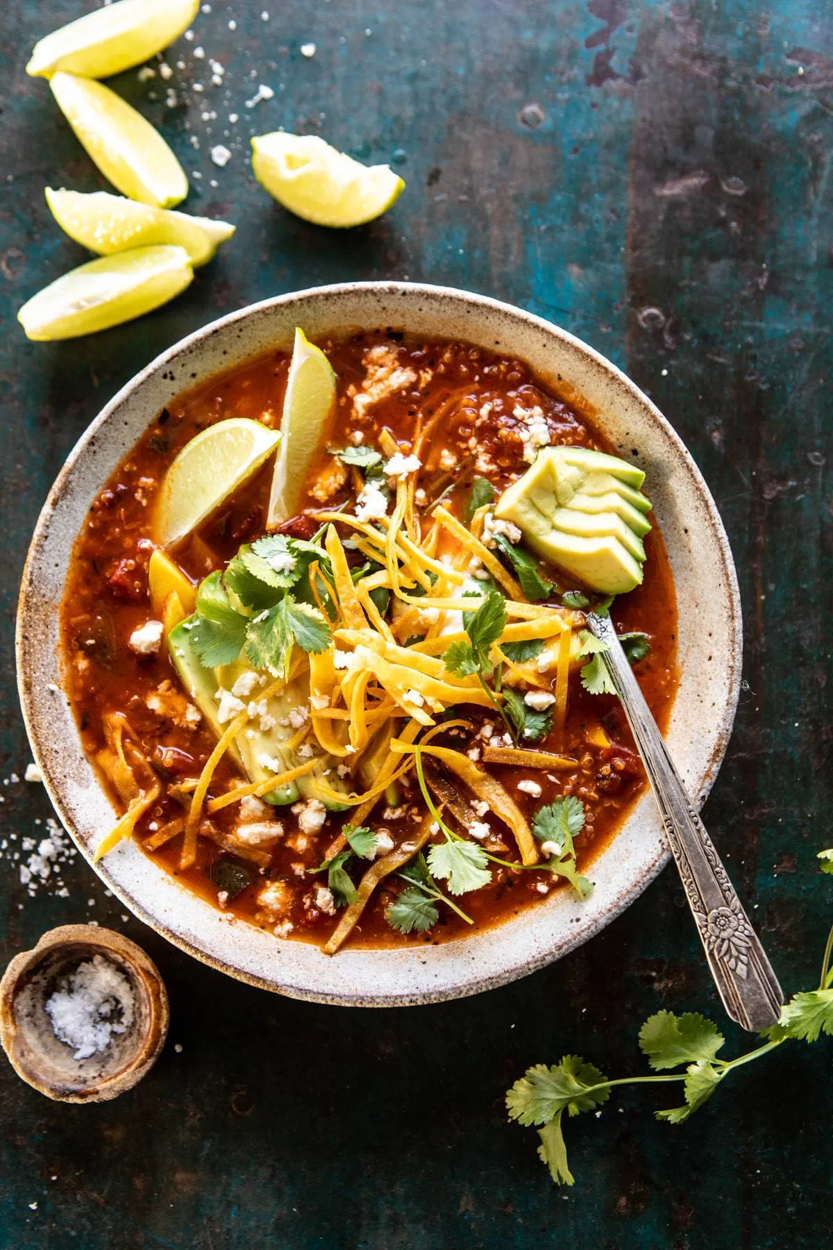 crockpot-spicy-vegetarian-tortilla-soup-with-quinoa.