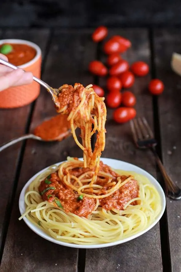 crockpot-brown-butter-marinara-sauce