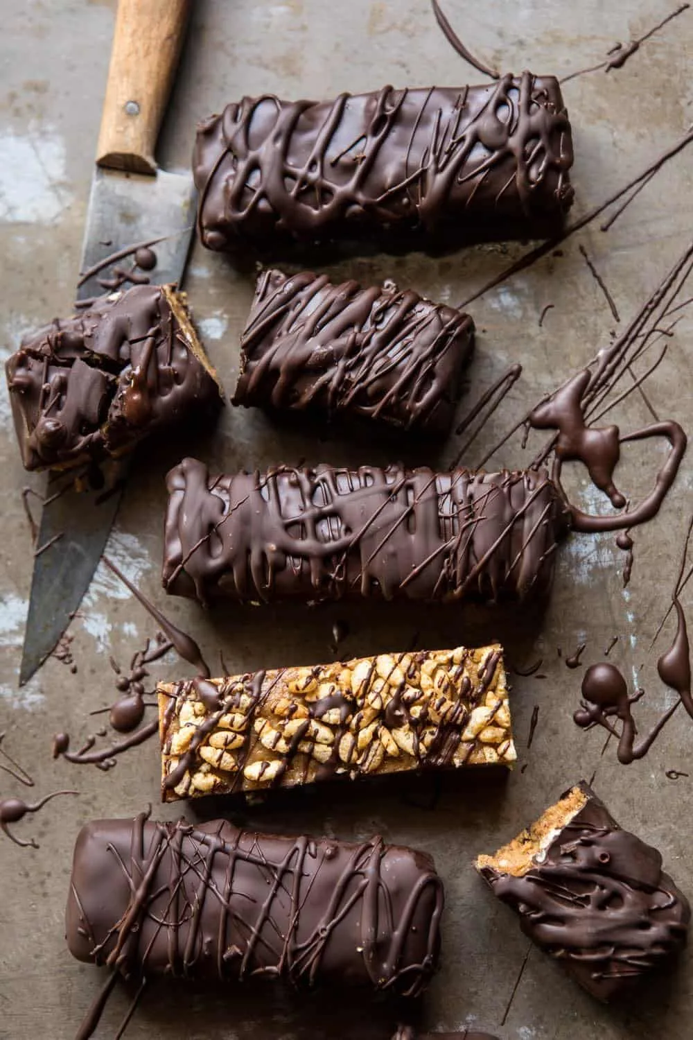 5-ingredient-chocolate-covered-peanut-butter-crunch-bars