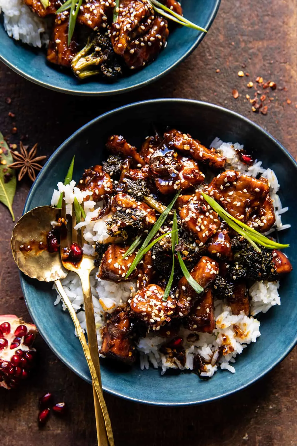 crispy-sesame-chicken-and-ginger-rice