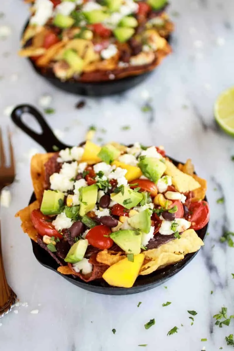 simple-black-bean-corn-and-mango-chilaquiles-with-queso-fresco