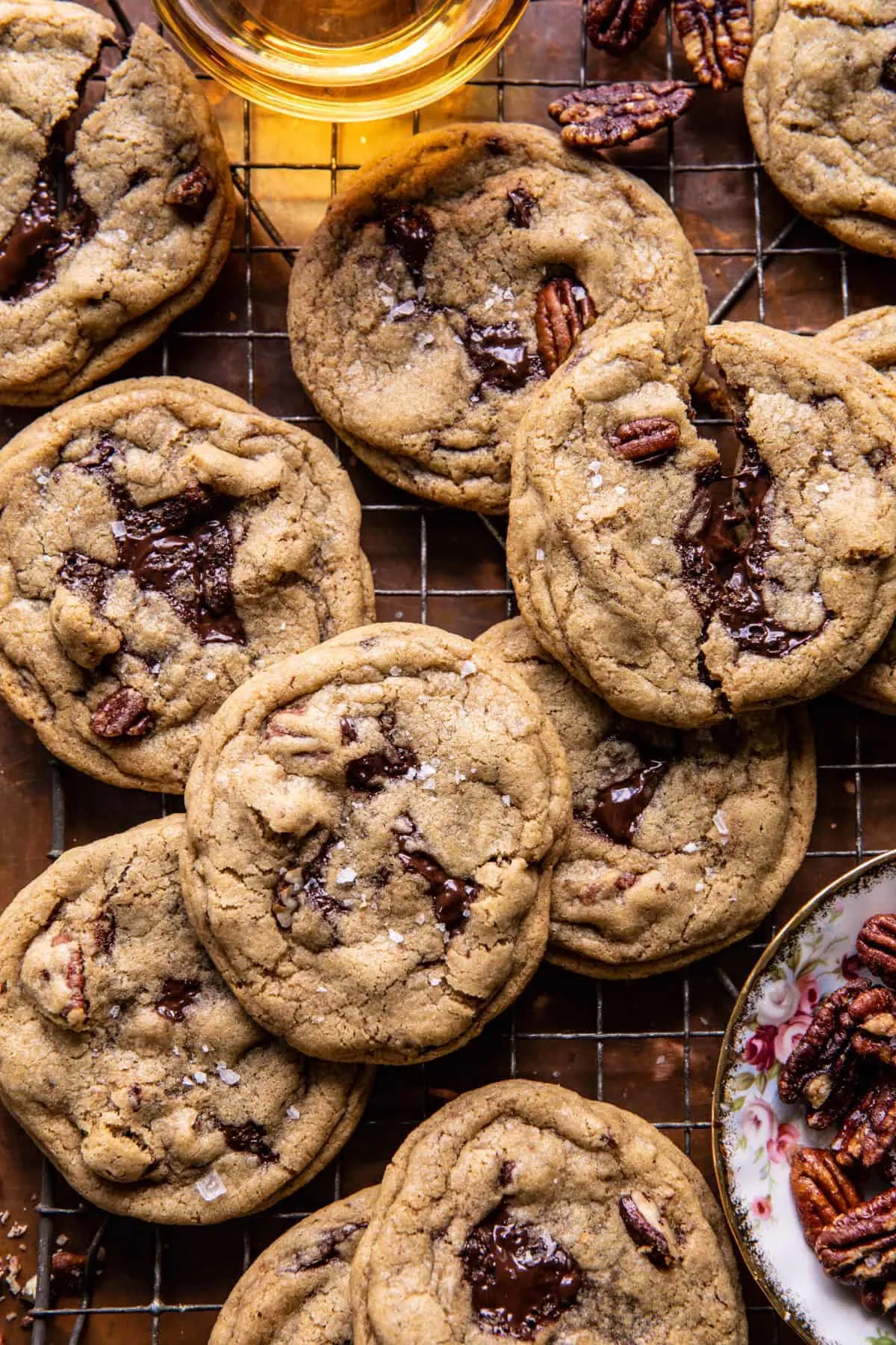 brown-butter-bourbon-pecan-chocolate-chunk-cookies