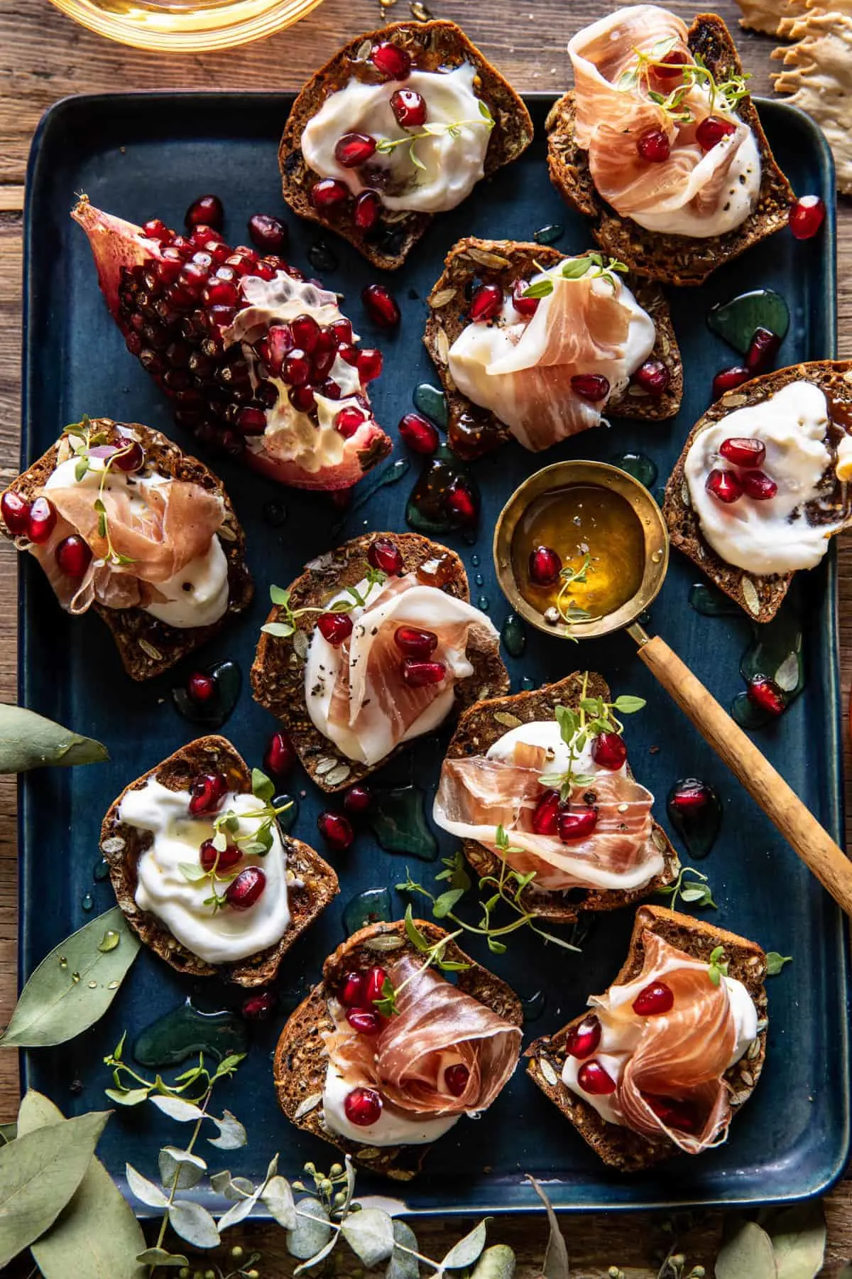 honey-whipped-ricotta-and-prosciutto-crackers