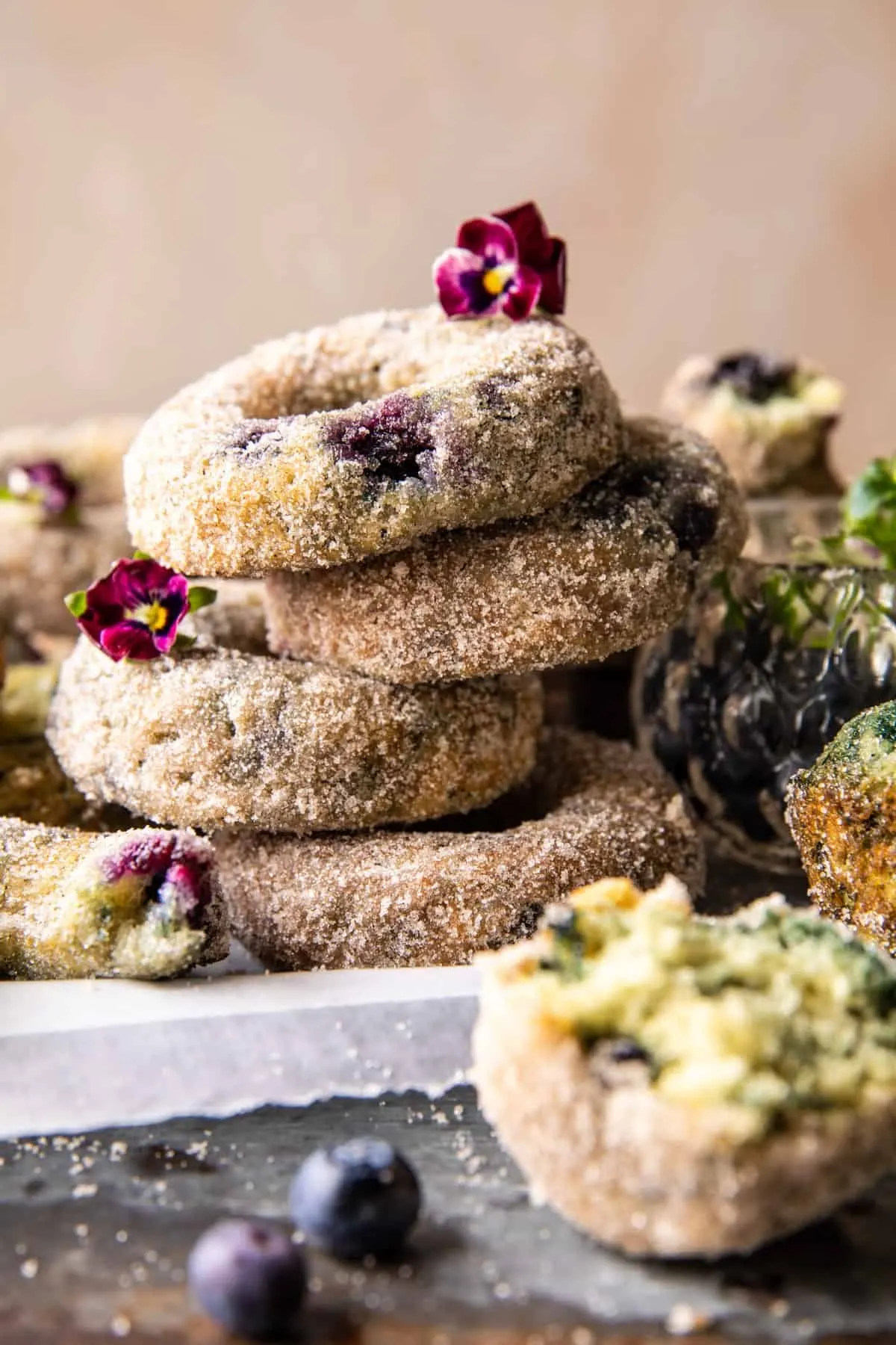 baked-blueberry-cinnamon-sugar-doughnuts