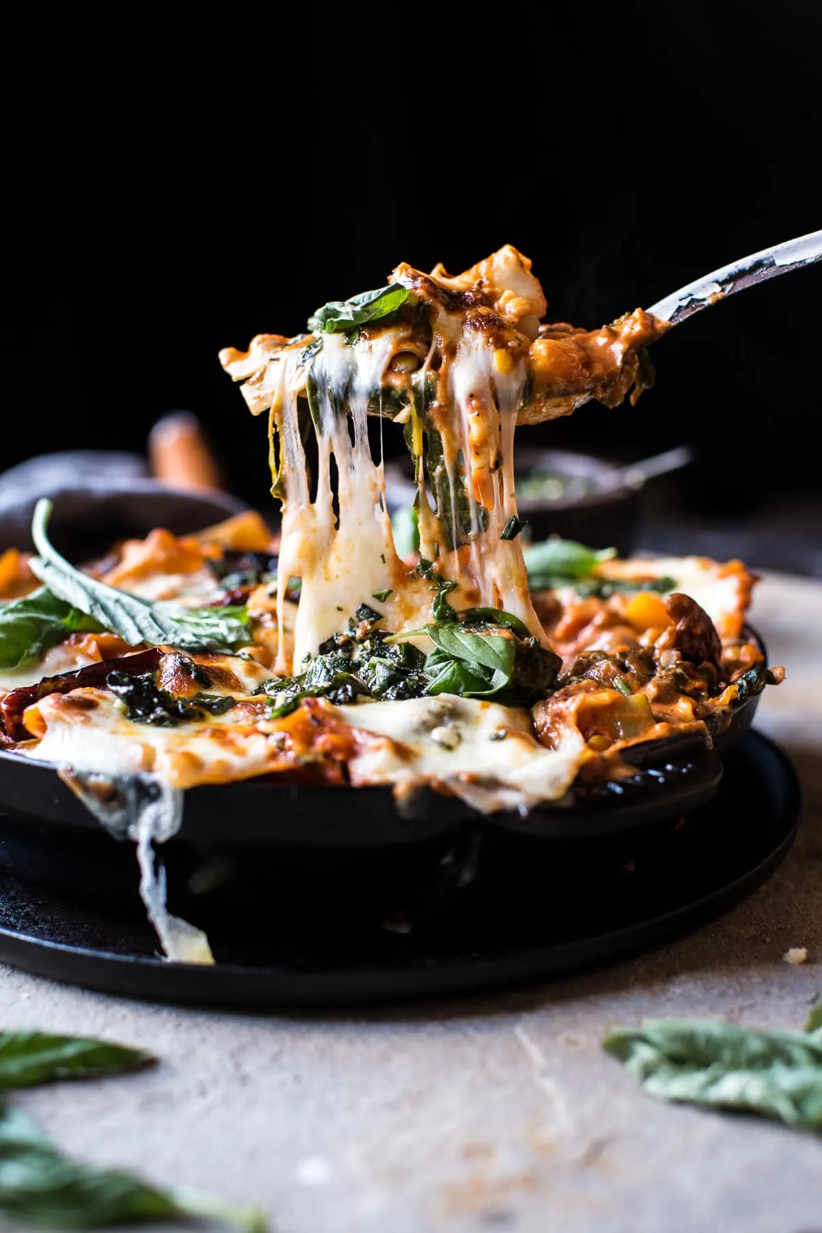 simple-vegetarian-skillet-lasagna.