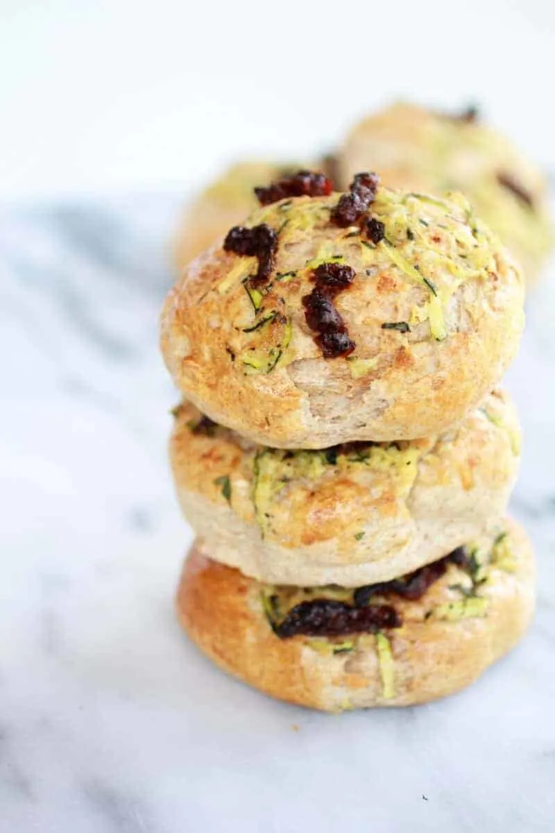 parmesan-garlic-zucchini-whole-wheat-focaccia-buns