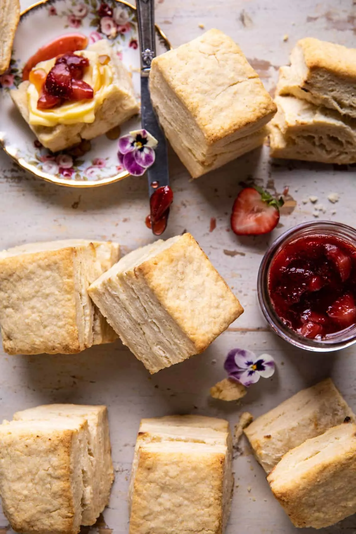 flaky-southern-butter-biscuits-with-strawberry-bourbon-jam