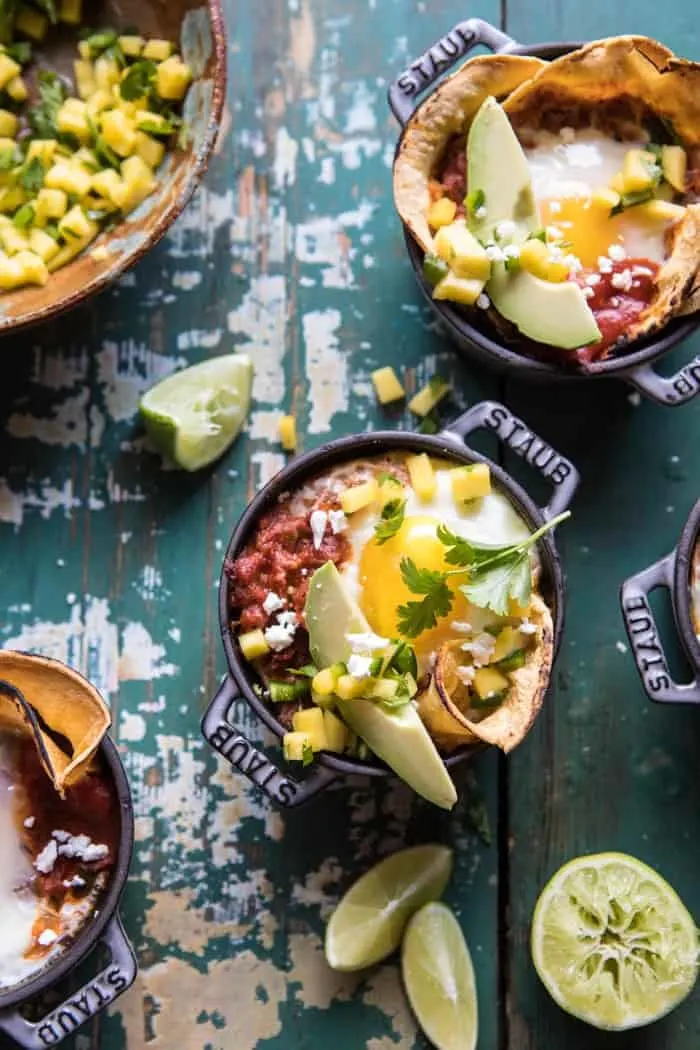 chipotle-huevos-rancheros-bake-with-mango-salsa