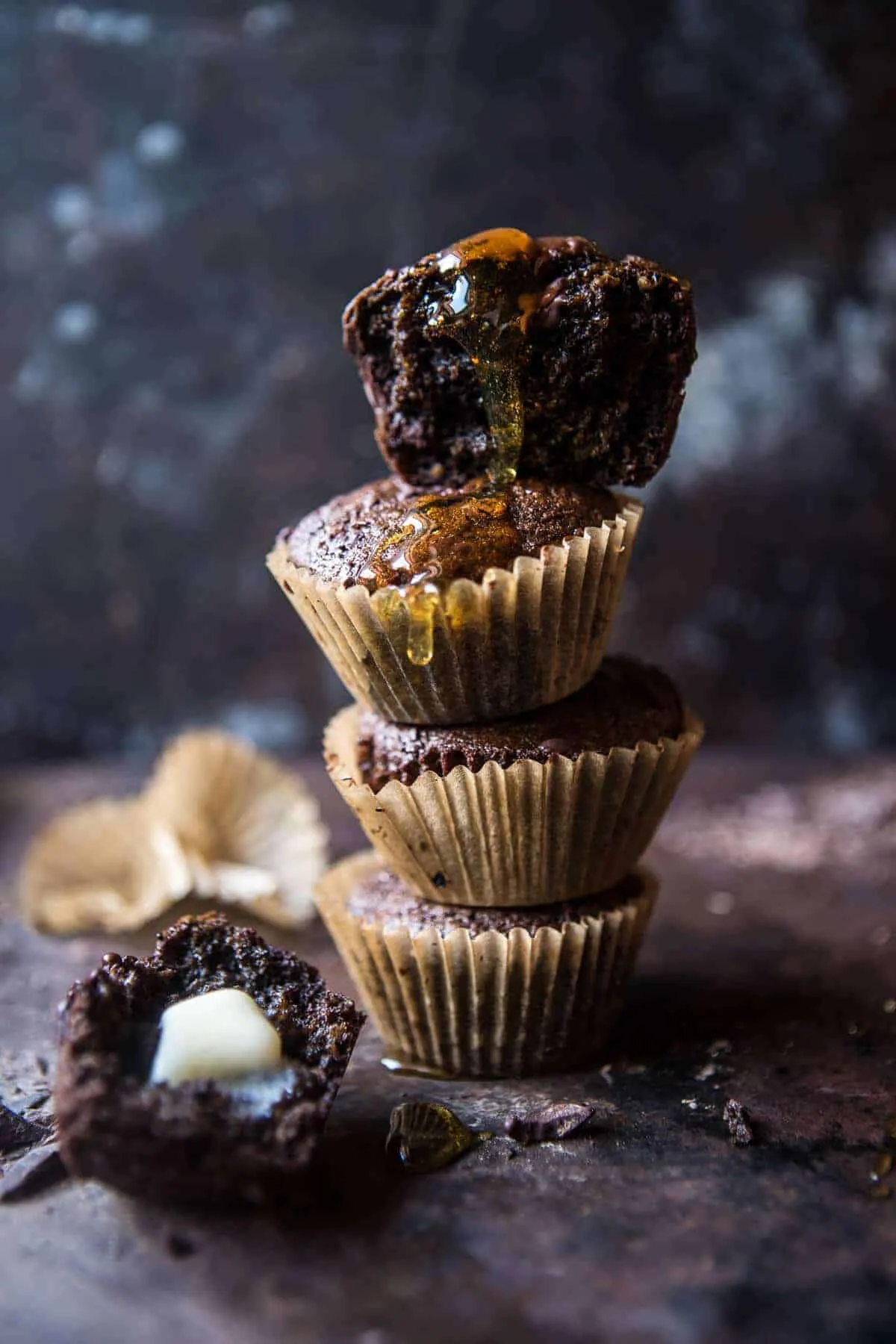 double-chocolate-irish-tea-infused-oat-muffins.