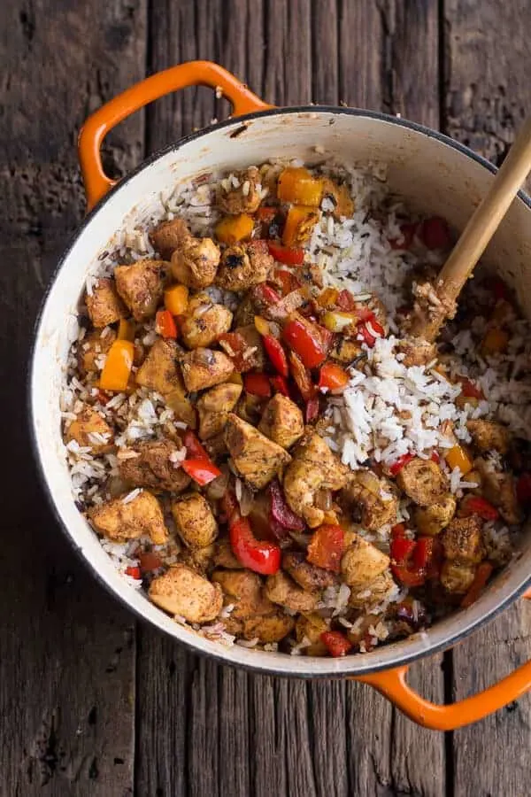 30-minute-healthy-cajun-chicken-and-rice