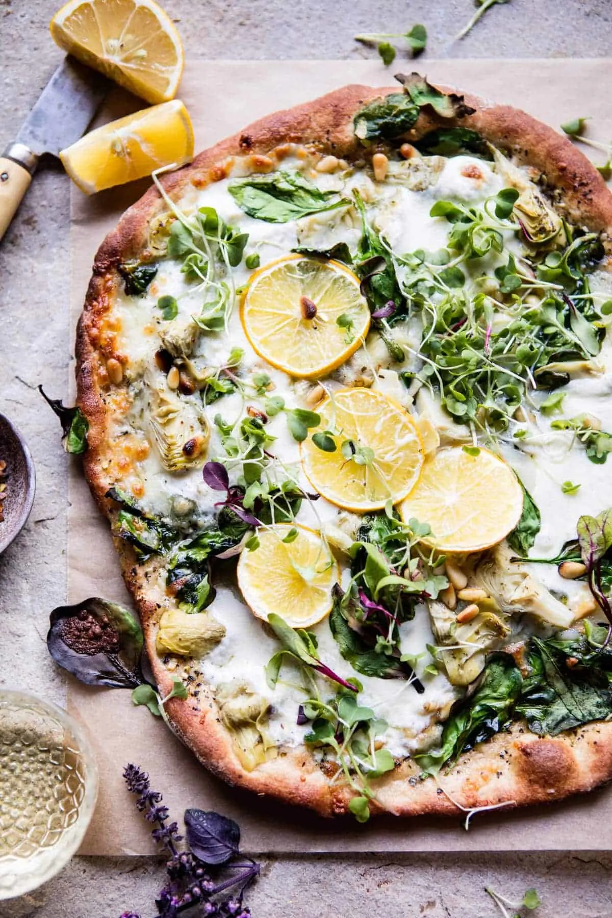 whole-wheat-spinach-and-artichoke-pizza