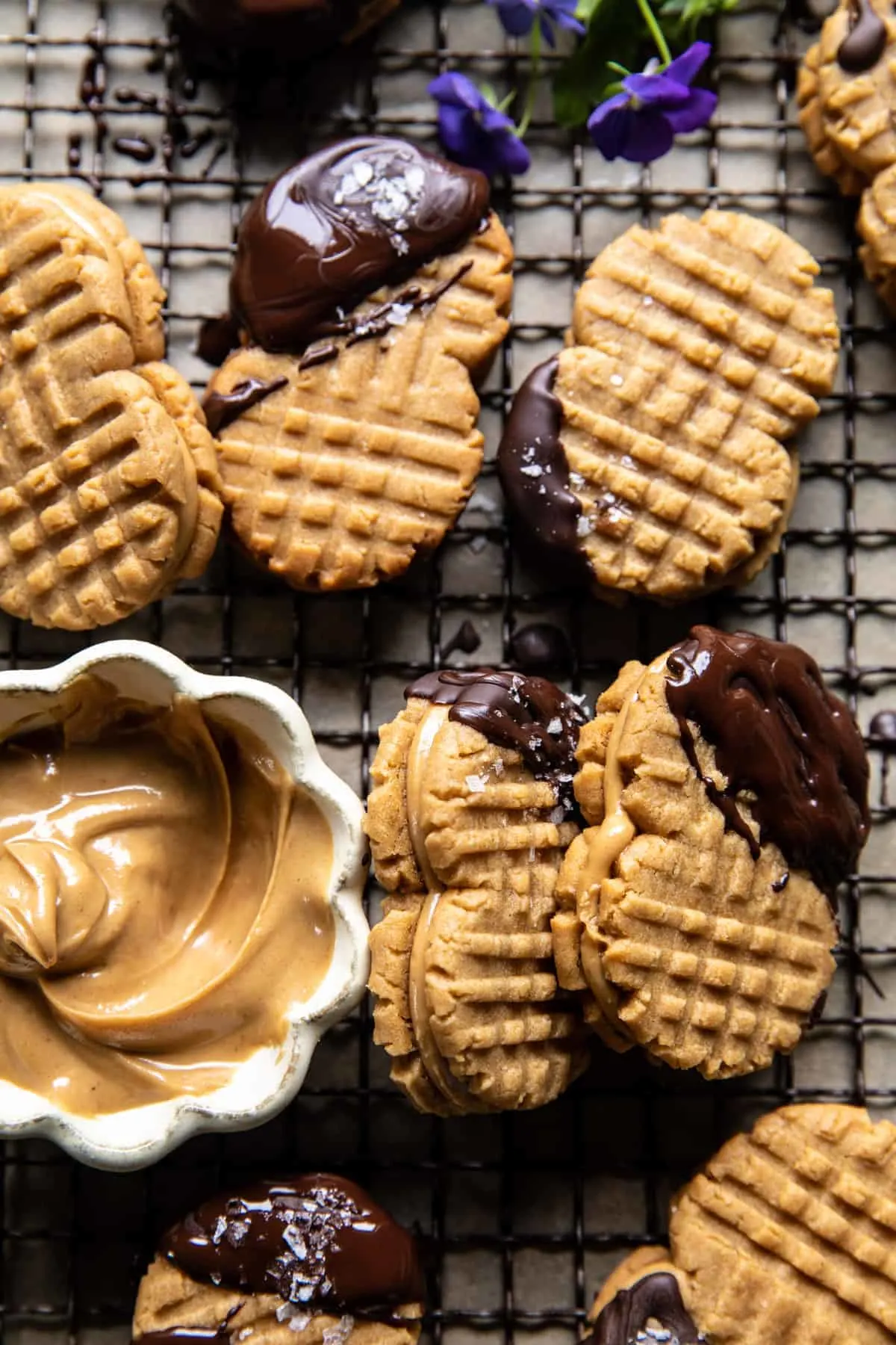 healthier-homemade-nutter-butter-cookies...dunked-in-chocolate.