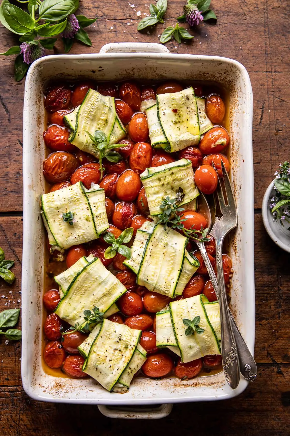 pesto-cheese-zucchini-ravioli-with-burst-tomatoes