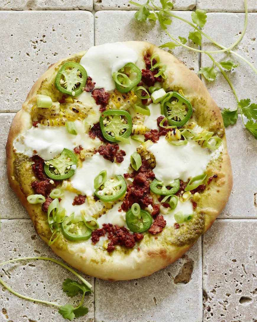 corn-cilantro-jalapeno-pizza