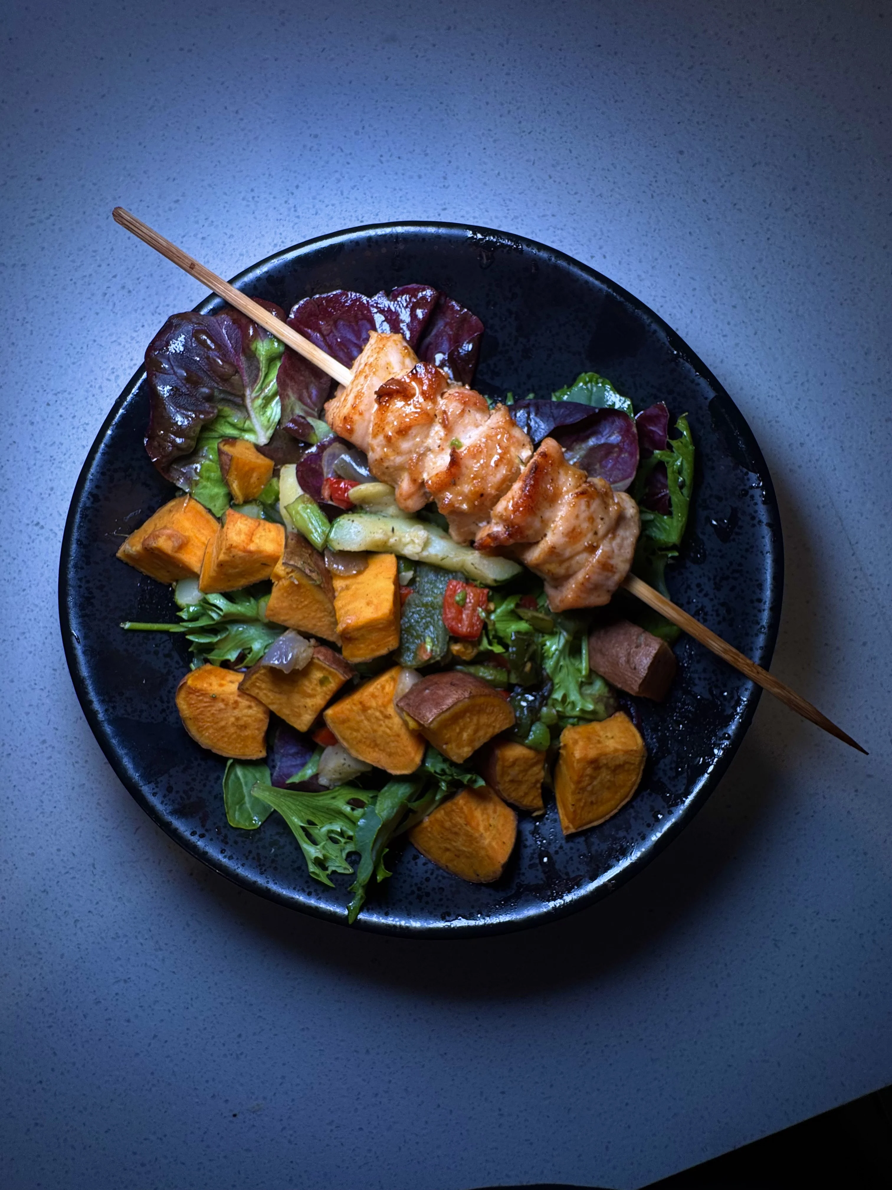 honey-dijon-chicken-harvest-bowl