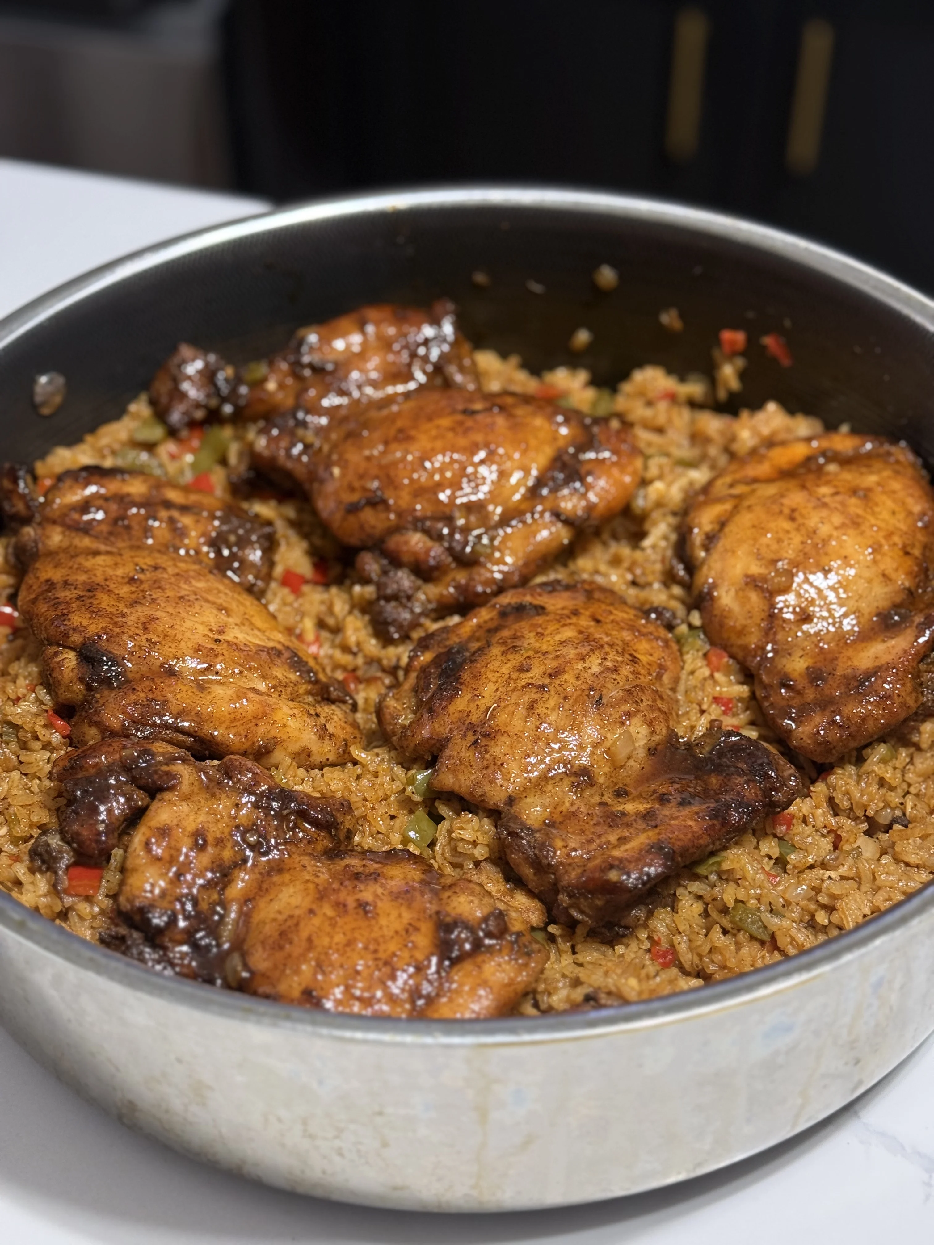 one-pot-cajun-honey-butter-chicken-and-rice