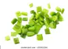 small green bell pepper, diced