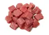 lean beef, cubed