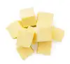 unsalted butter, cubed