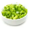 diced green bell pepper