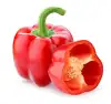 large red bell pepper, stemmed, seeded, and cut into 1 1/2 pieces