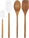 rubber or wooden spoon