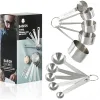 measuring cups & measuring spoons or kitchen scale