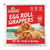 egg roll wrappers, cut into triangles