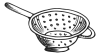 strainer or colander