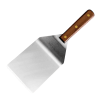 stiff metal spatula