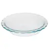 9x9” glass casserole dish or glass pie dish