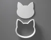 custom cat  shaped cookie cutter