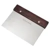 bench scraper or paring knife