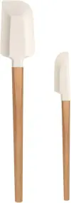 wooden or rubber spatula