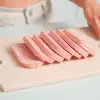 spam, cut into thick slices