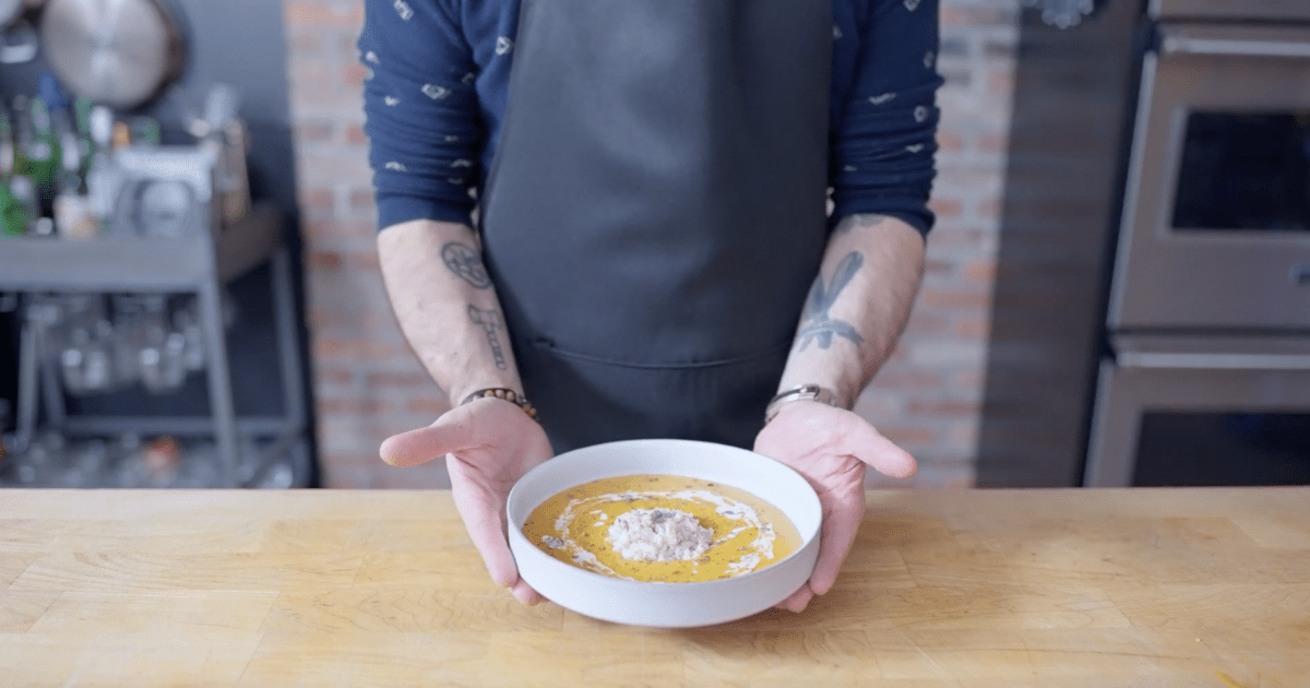 Crab Bisque inspired by Seinfeld Babish