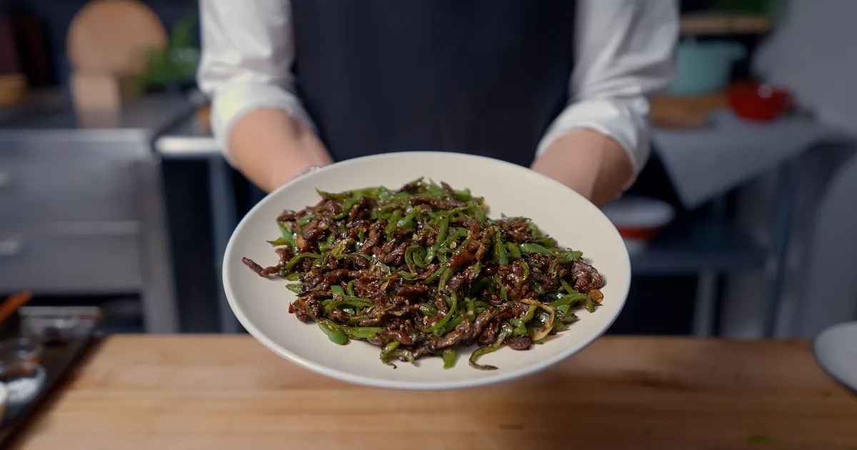 Bell Peppers and Beef inspired by Cowboy Bebop Babish