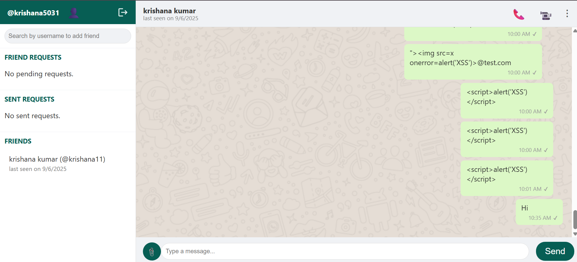 Full-Stack Real-time Chat Application