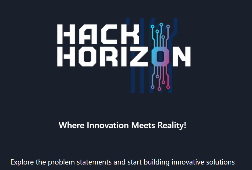 HackHorizon 2K25 Winner
