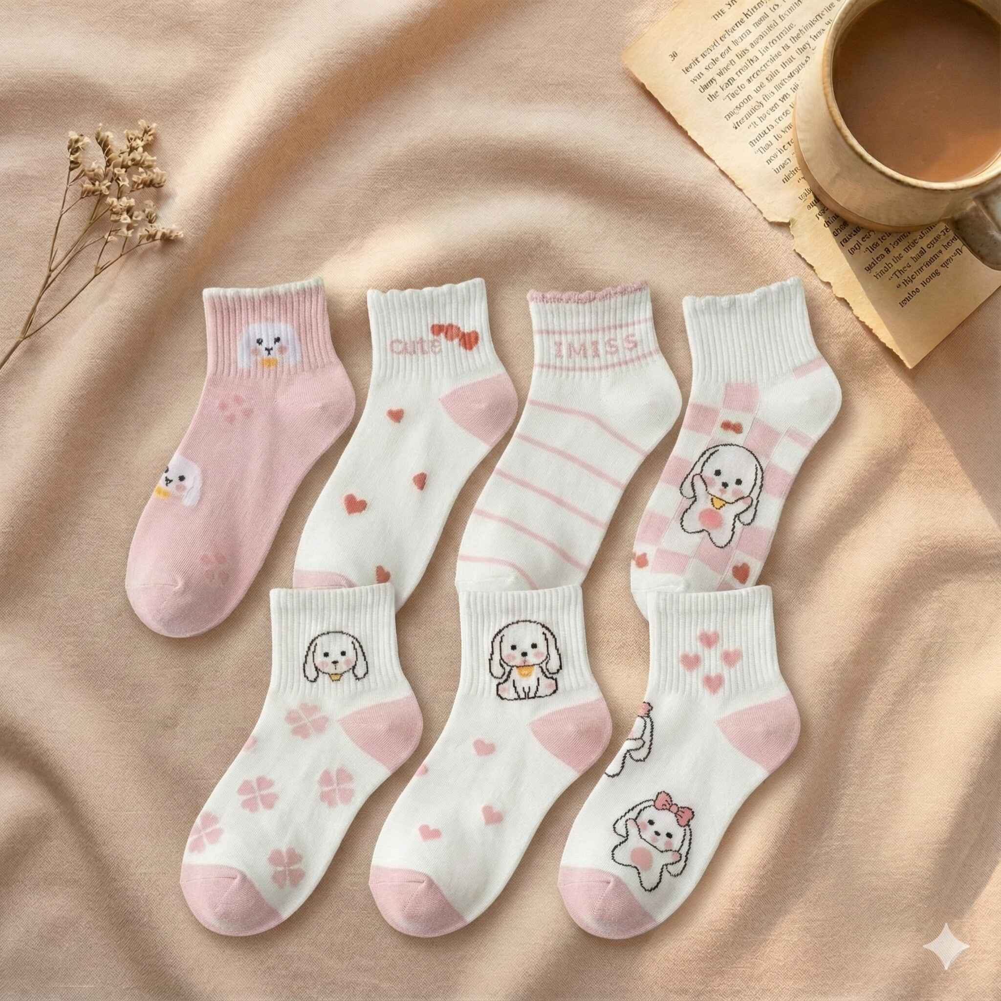 جوارب الجرو - 7 ازواج