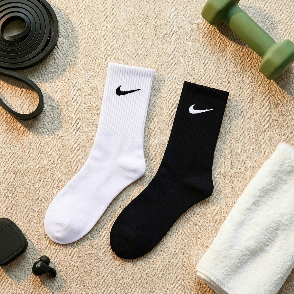 جوارب رياضية طويلة