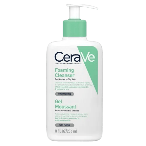 CeraVe Foaming Facial Cleanser 236ml | For Normal to Oily Skin