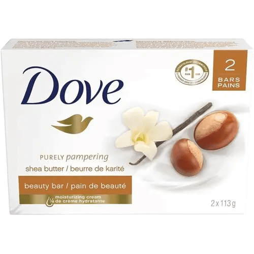 Dove Beauty Bar Shea Butter 90g | Deep Moisture & Soft, Smooth Skin