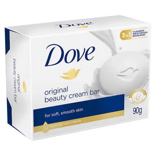 Dove Beauty Cream Bar 90g | Gentle Cleansing & Deep Moisturizing Care
